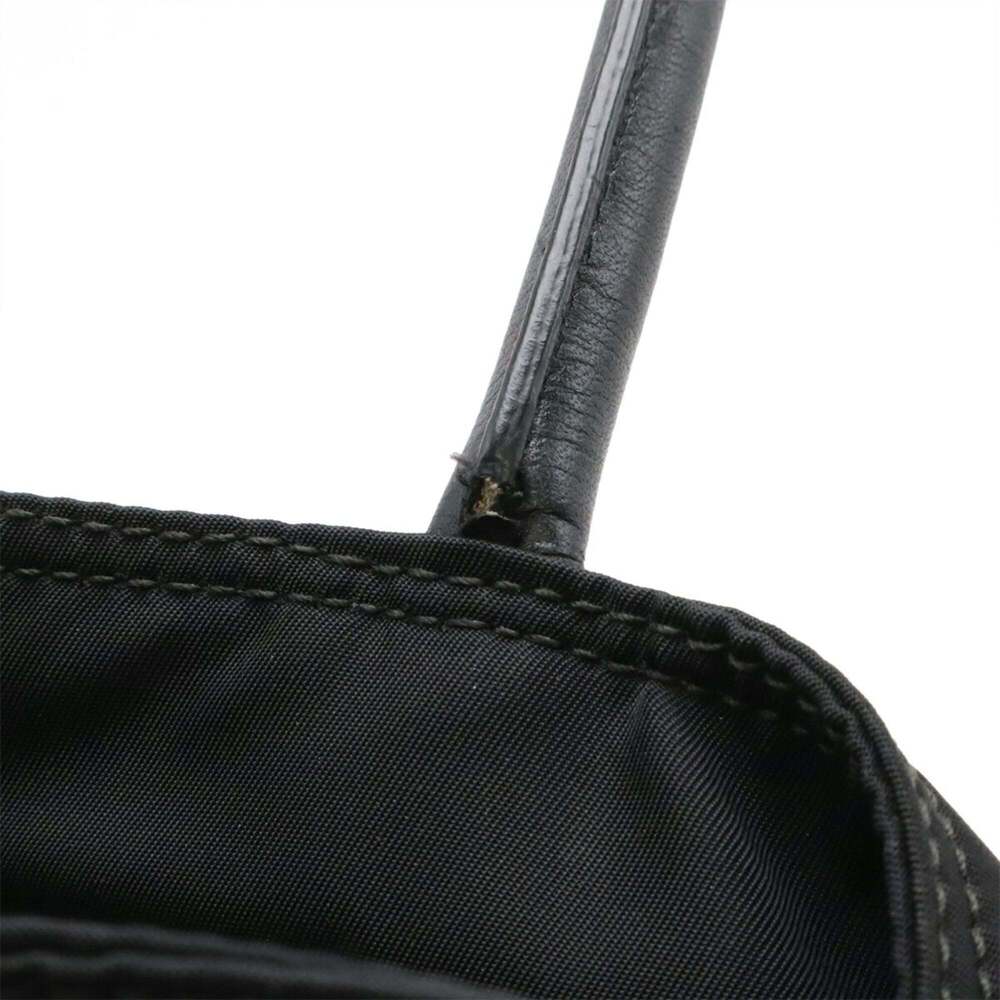 PRADA Black Leather Shoulder Bag - Picture 6 of 8